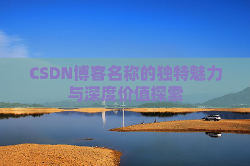 CSDN博客名称的独特魅力与深度价值探索 CSDN博客名称的独特魅力与深度价值探索